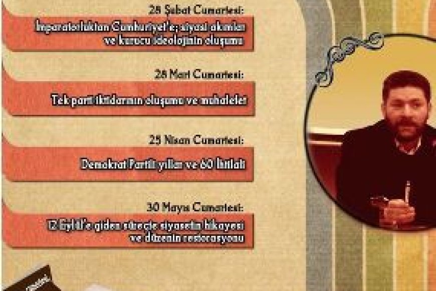 MAZLUMDER Ankara Şubesi ve Özgür Yazarlar Birliği'nin ortak olarak düzenlediği Yakın Tarih Okumaları devam ediyor.