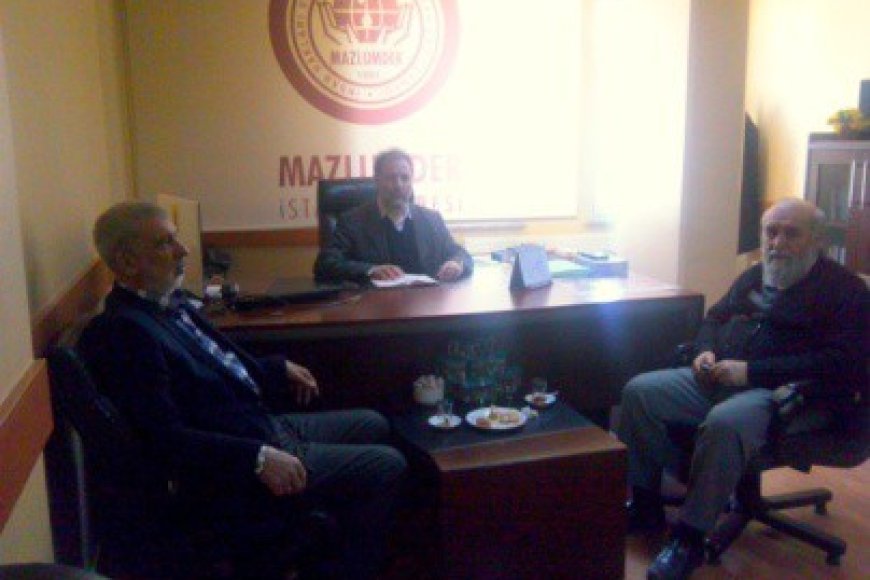 Özgün İrade Dergisi’nden MAZLUMDER İstanbul’a Ziyaret