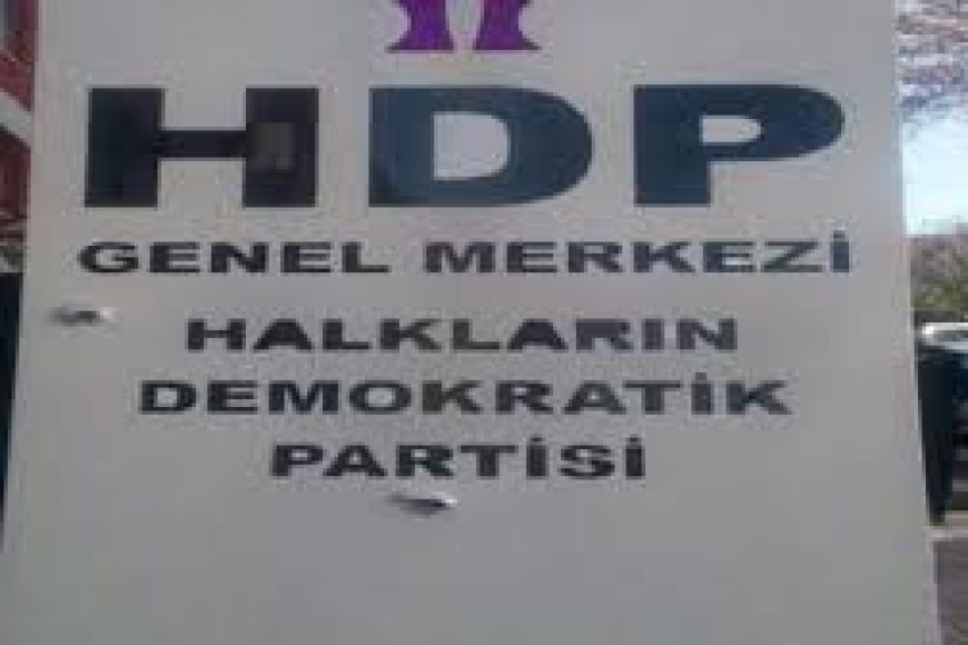Halkların Demokratik Partisi'ne Yapılan Silahlı  Saldırıyı Kınıyoruz !
