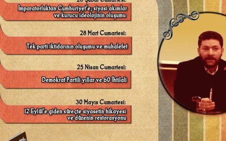 MAZLUMDER Ankara Şubesi ve Özgür Yazarlar Birliği'nin ortak olarak düzenlediği Yakın Tarih Okumaları devam ediyor.