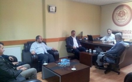 Anadolu Platformu ve Aksa Eğitim ve Dayanışma Vakfı'ndan MAZLUMDER İstanbul'a Ziyaret