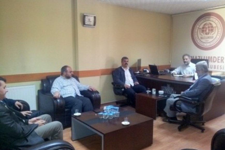 Anadolu Platformu ve Aksa Eğitim ve Dayanışma Vakfı'ndan MAZLUMDER İstanbul'a Ziyaret