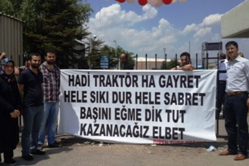 Bursa’dan Ankara’ya Metal İşçilerinin Direnişi Devam Ediyor: Türk Traktör İşçileri de İsyanda!