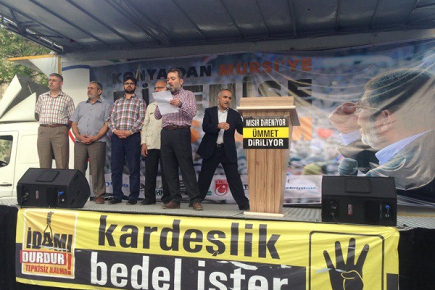 KONYA’DAN MURSİ’YE DESTEK
