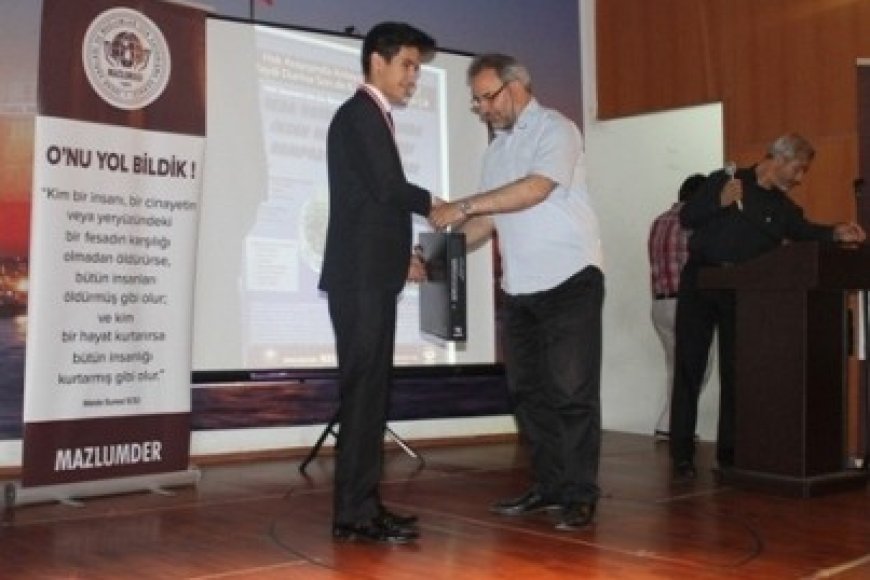 “Veda Hutbesi Bağlamında İnsan Hakları Anlayışı” Kompozisyon Yarışması Ödül Töreni Gerçekleştirildi