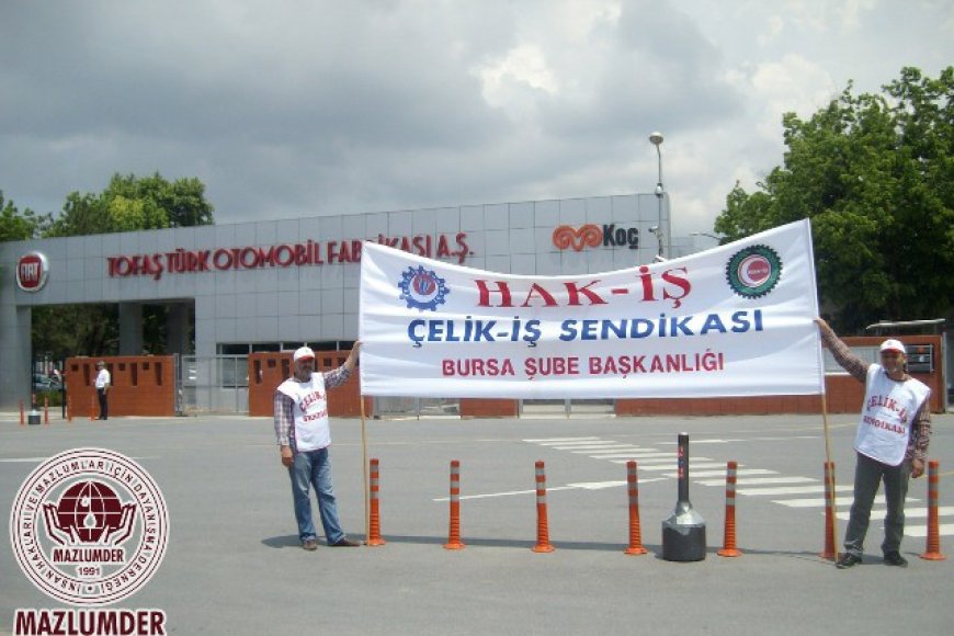 TOFAŞ’TA METAL EMEKÇİLERİ TEKRAR EYLEMDE