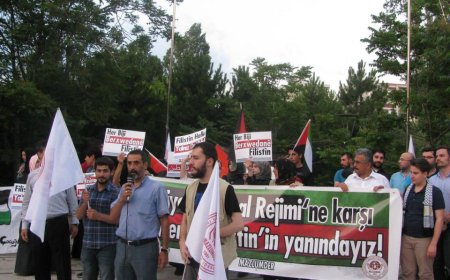 Dünya Kudüs Günü’nde Siyonist Elçilik Önündeydik