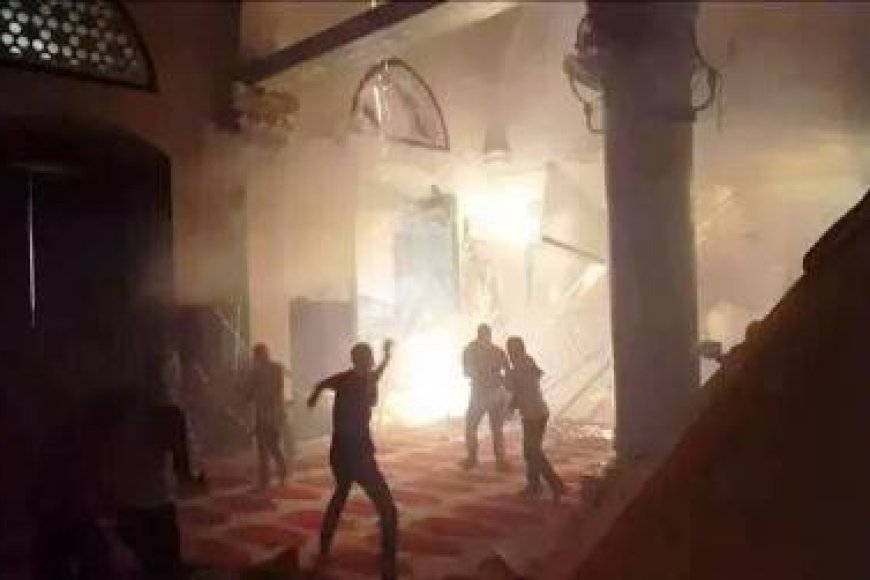 İşgalci İsrail Mescid-i Aksa'ya Yaptığı Saldırılara Son Vermelidir!