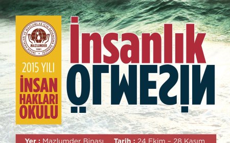 11. MAZLUMDER İnsan Hakları Okulu Başlıyor!
