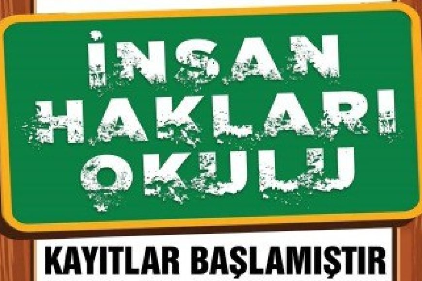 MAZLUMDER Diyarbekir Şubesi 6. İnsan Hakları Okulu Başlıyor!