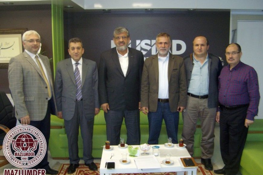 MAZLUMDER BURSA ŞUBESİ MÜSİAD’I ZİYARET ETTİ