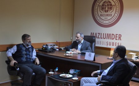 Hikmet Vakfı’ndan MAZLUMDER’e Ziyaret