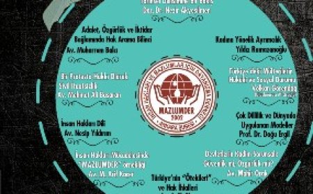 MAZLUMDER Ankara Şubesi'nde  İnsan Hakları Okulu Başlıyor!