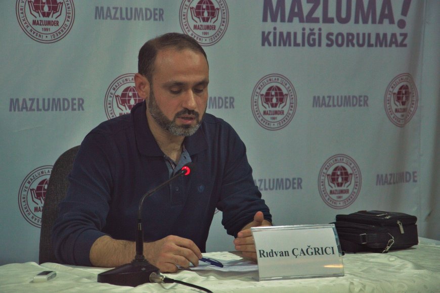 Rıdvan Çağrıcı MAZLUMDER Cezaevi Söyleşileri'nin Konuğu Oldu