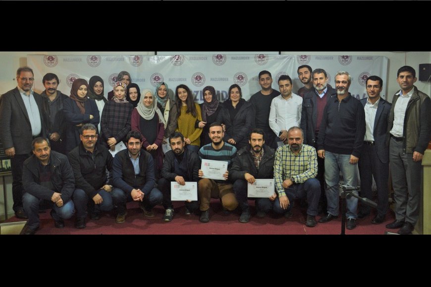 11. MAZLUMDER İnsan Hakları Okulu Düzenlenen Kapanış Programıyla Sona Erdi