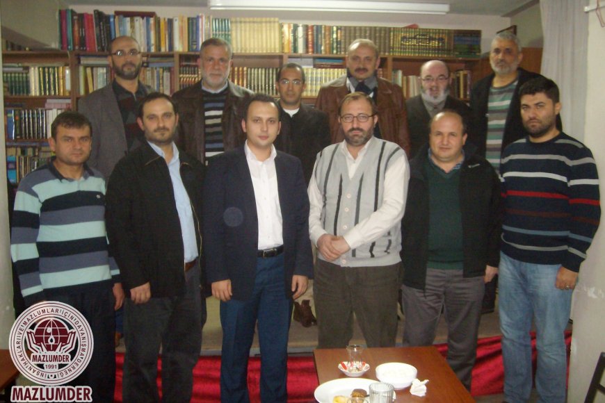 MAZLUMDER BURSA EDEB PLATFORMU BİLEŞENLERİNİ ZİYARET ETTİ