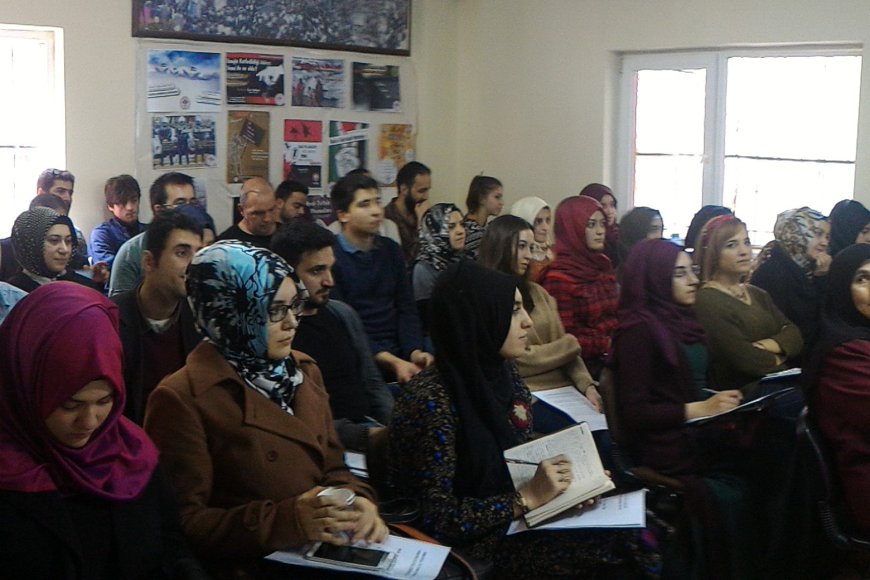 MAZLUMDER Ankara Şubesi İnsan Hakları Okulu ilk dersini gerçekleştirdi.