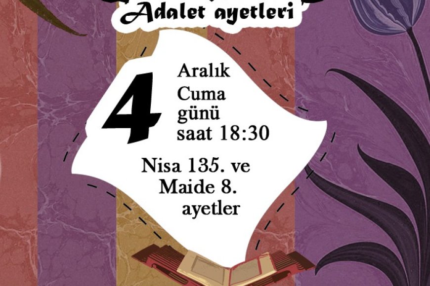 MAZLUMDER Ankara Şubesi Meal-Tefsir Okumaları Devam Ediyor!