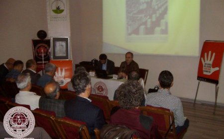 MAZLUMDER BURSA ŞUBESİ İNSAN HAKLARI OKULUNDA 3.HAFTA GERİDE KALDI