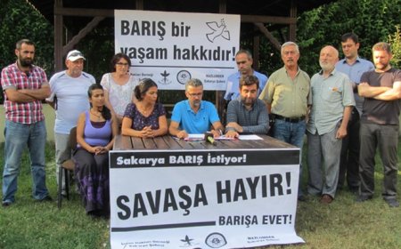 Ortak Çağrı: Sakarya Barış İstiyor