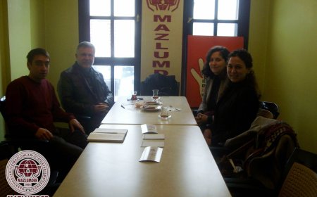 MÜLTECİ HAKLARI MERKEZİNDEN MAZLUMDER BURSA ŞUBEYE ZİYARET