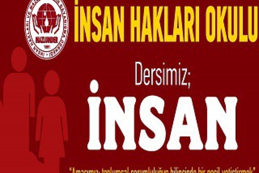 2016 YILI İNSAN HAKLARI OKULU