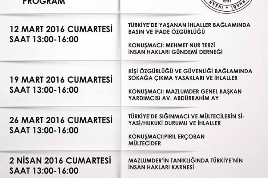 İNSAN HAKLARI FORUMU