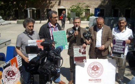 MAZLUMDER BURSA İBADET HAKKI KONUSUNDA BASIN AÇIKLAMASI YAPTI