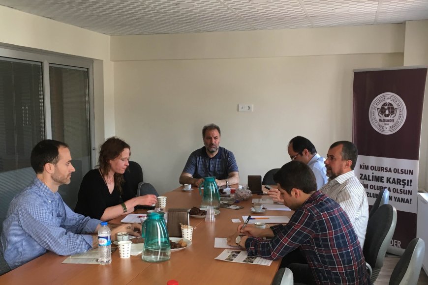 Humanitarian OpenStreetMap Team Yetkililerinden MAZLUMDER'e Ziyaret