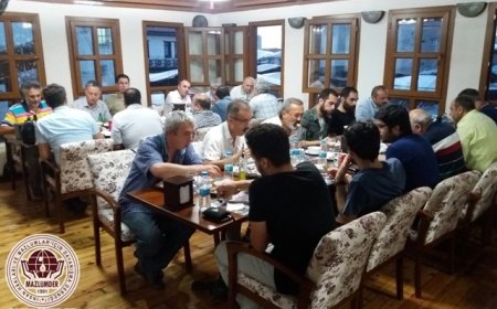 MAZLUMDER BURSA ŞUBESİ İFTARDA BULUŞTU