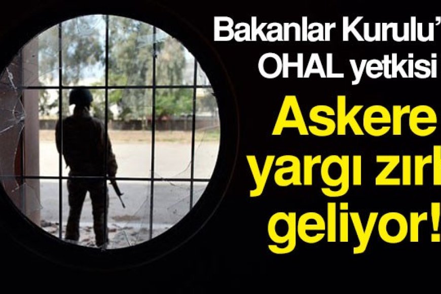 Yeni OHAL Yasasına Hayır!