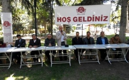 MAZLUMDER SURİYELİLERLE PİKNİKTE BULUŞTU