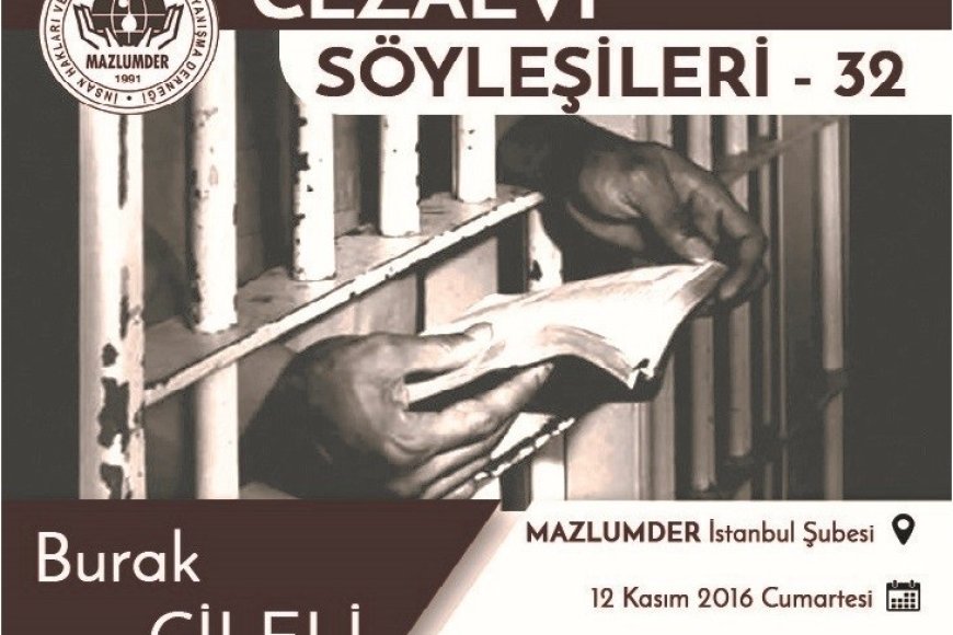 Cezaevi Söyleşileri'nin 5. Yılının İlk Konuğu Burak Çileli