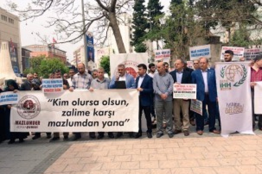 FİLİSTİN HALKININ YANINDAYIZ!