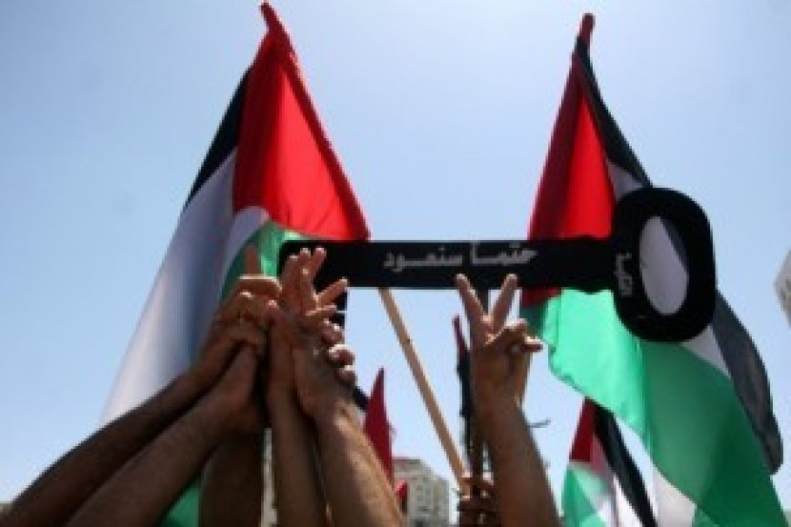 Nekbe Gününde siyonist konuta yürüyoruz!