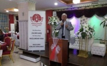 MAZLUMDER İFTARINDA ASRI SAADET KONUŞULDU