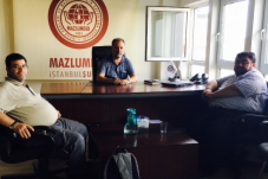 Doğu Türkistan Maarif Derneği ,MAZLUMDER e ziyaret