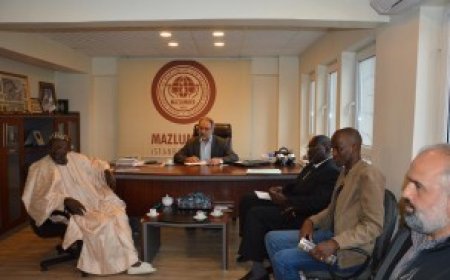 Senegalli Heyetten MAZLUMDER  e ziyaret