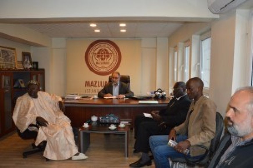 Senegalli Heyetten MAZLUMDER  e ziyaret