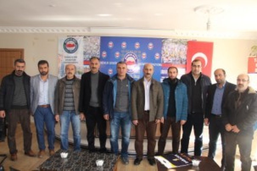 Mazlumder Ağrı Şubesinden Memursen'e Ziyaret