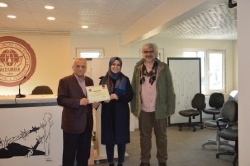 MAZLUMDER 13.İnsan Hakları Okulu Sertifika Töreni