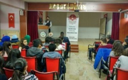 OKULLARDA İNSAN HAKLARI SEMİNERLERİ - AVUKAT TANER AFŞAR -HASAN POLATKAN ORTAOKULU