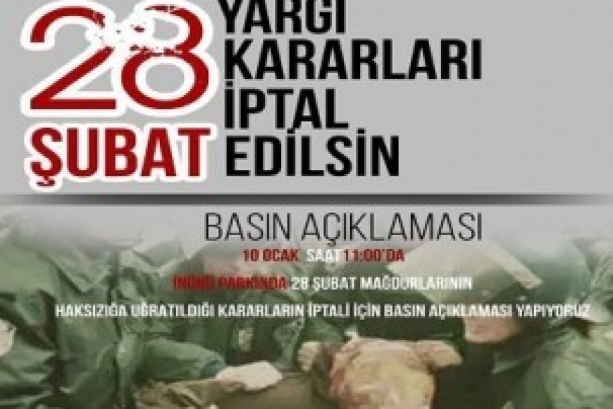 BASIN AÇIKLAMASINA DAVET