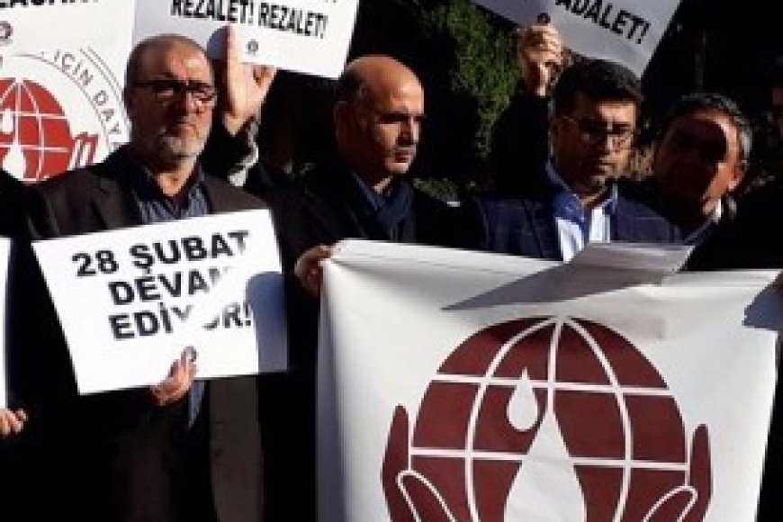 “28 Şubat Yargı Kararları İptal Edilsin” başlıklı basın açıklamamızı yaptık