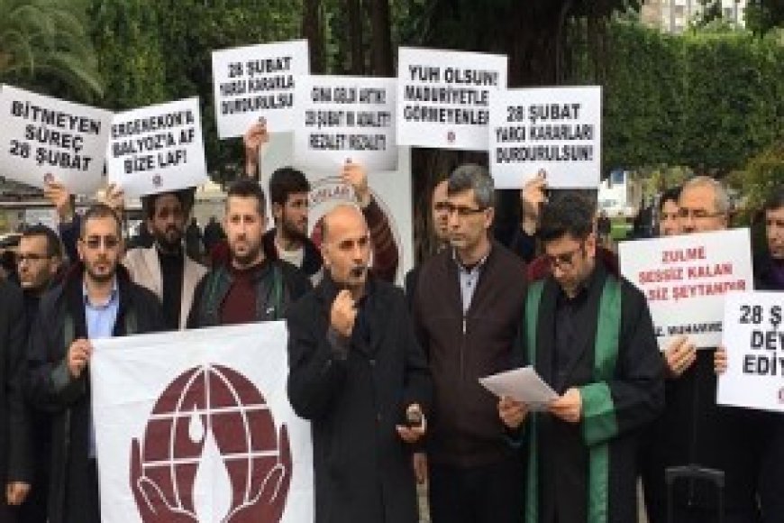 BİTMEYEN 28 ŞUBAT HAYAT ÇALMAYA DEVAM EDİYOR!  Başlıklı basın açıklamamız