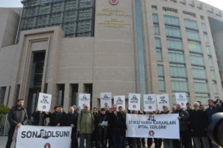 28 Şubat Yargı Kararları İptal edilsin başlıklı basın açıklamasının 5.gerçekleştirildi.