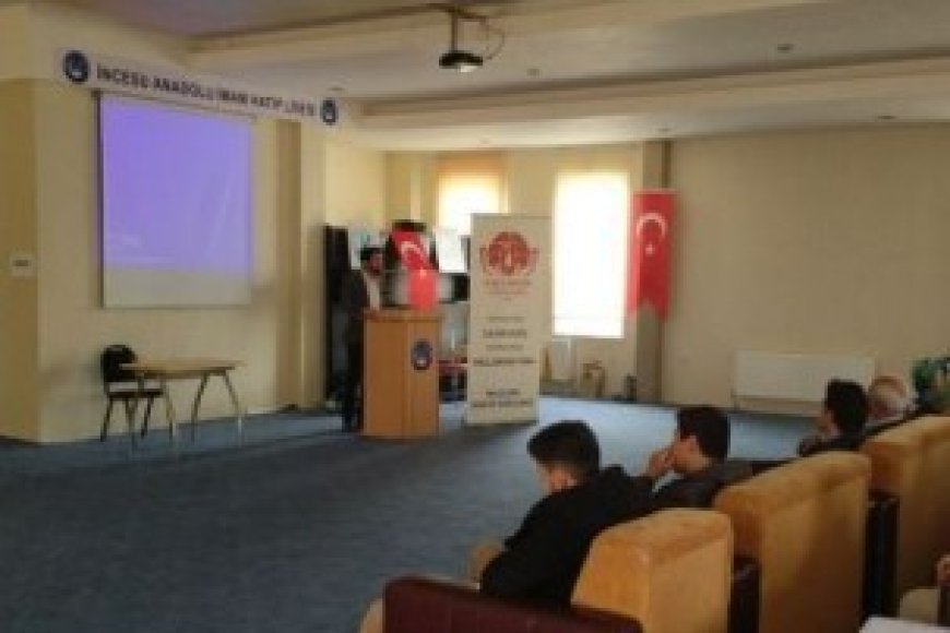 Okullarda İnsan Hakları Semineri - Hukukçu Taner AFŞAR - İncesu Anadolu İmam Hatip Lisesi