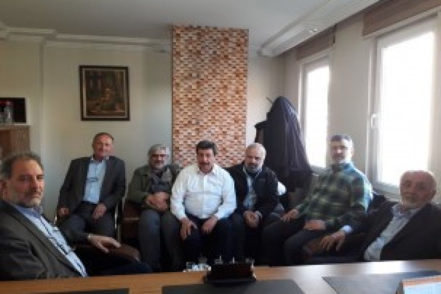 MAZLUMDER' den Av.Rıfat BAKANA ziyaret