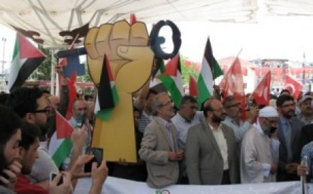 Gazze'deki "Büyük Dönüş" (NEKBE) Yürüyüşüyle Dayanışma