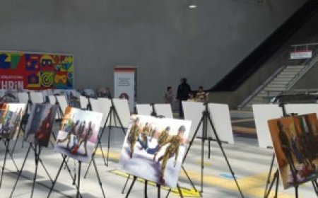 Filistinli Mahpuslar için Resim Sergisi